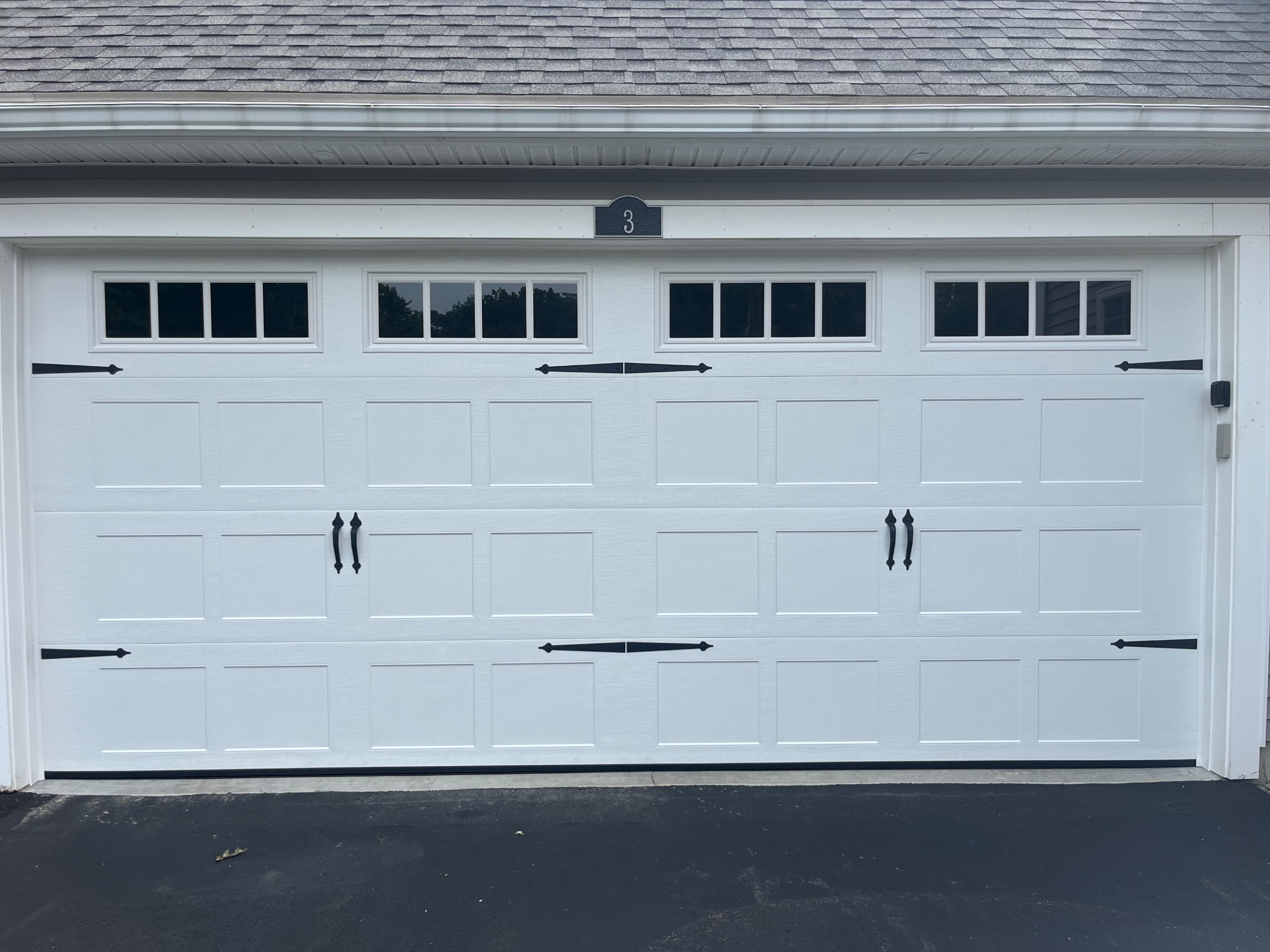 Completed garage door project 11