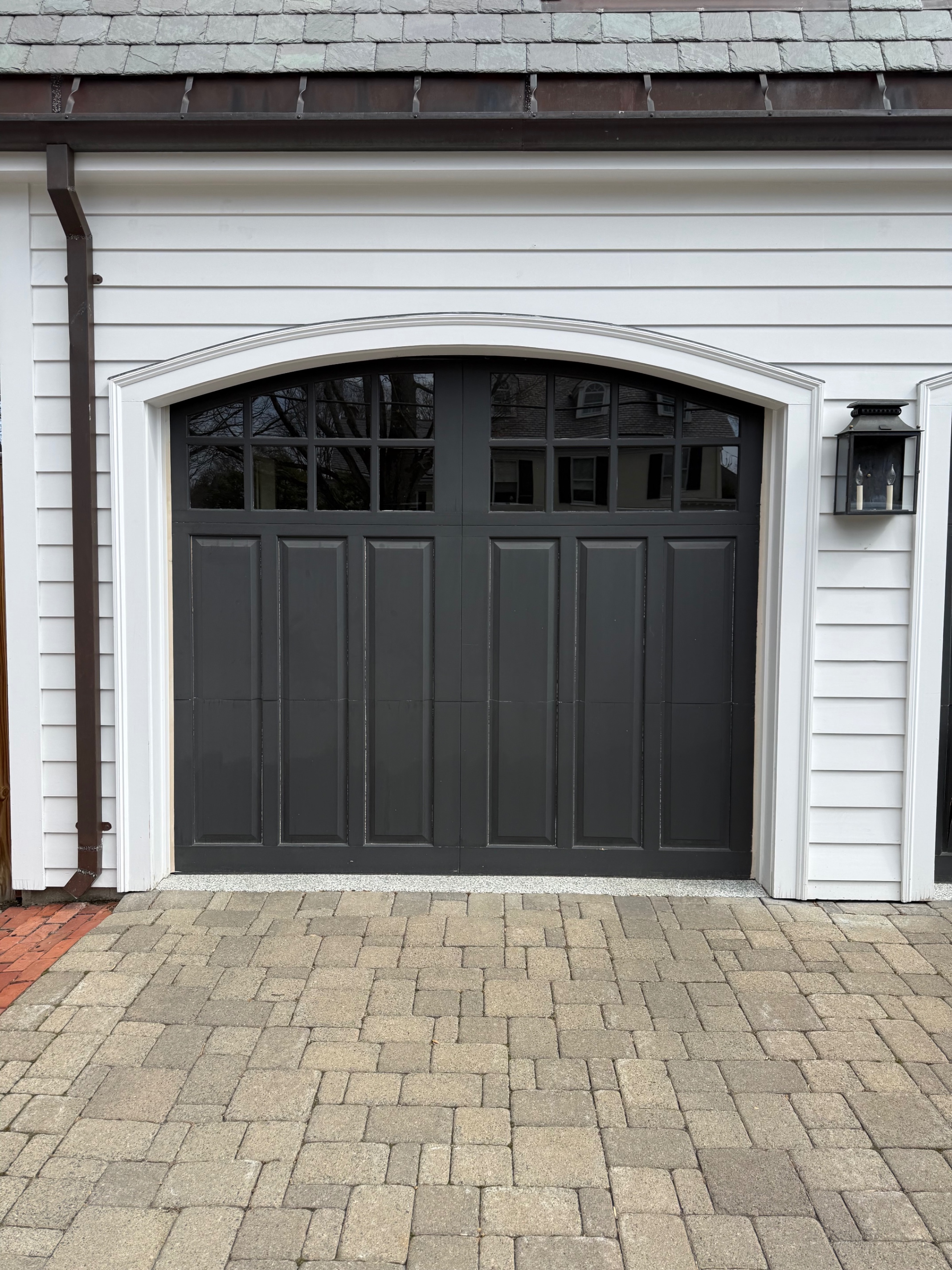 Completed garage door project 13
