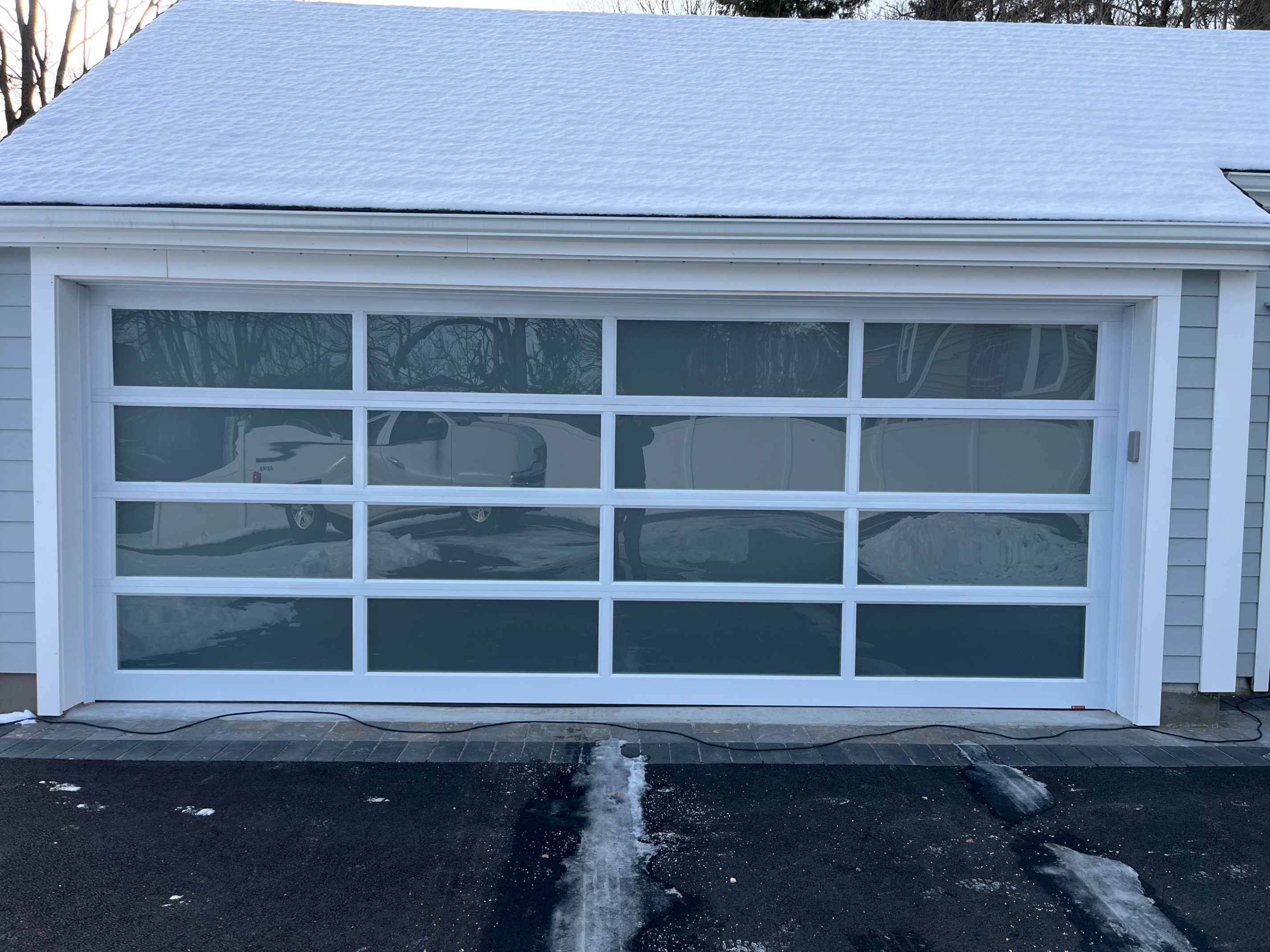 Completed garage door project 12