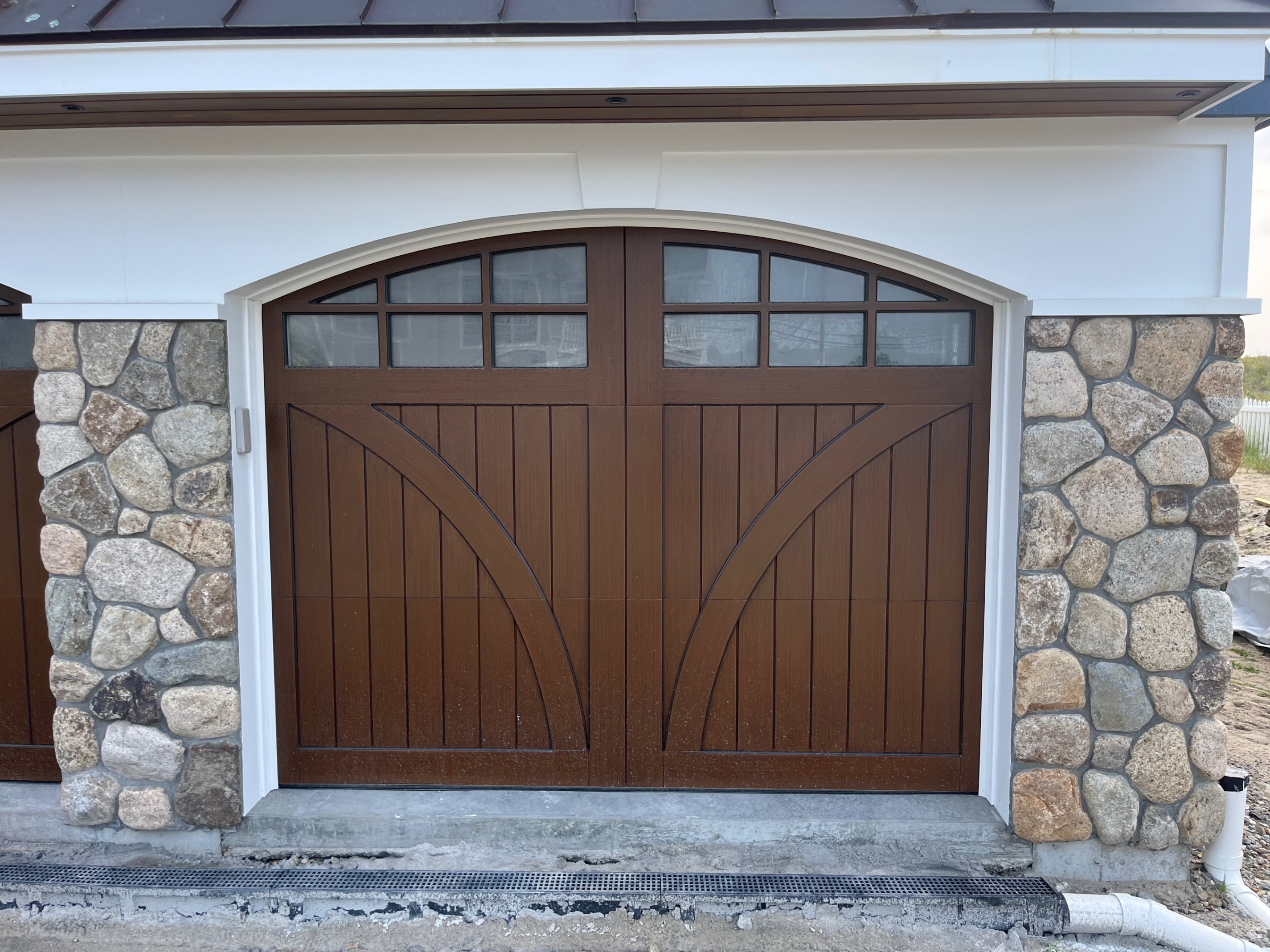 Completed garage door project 8