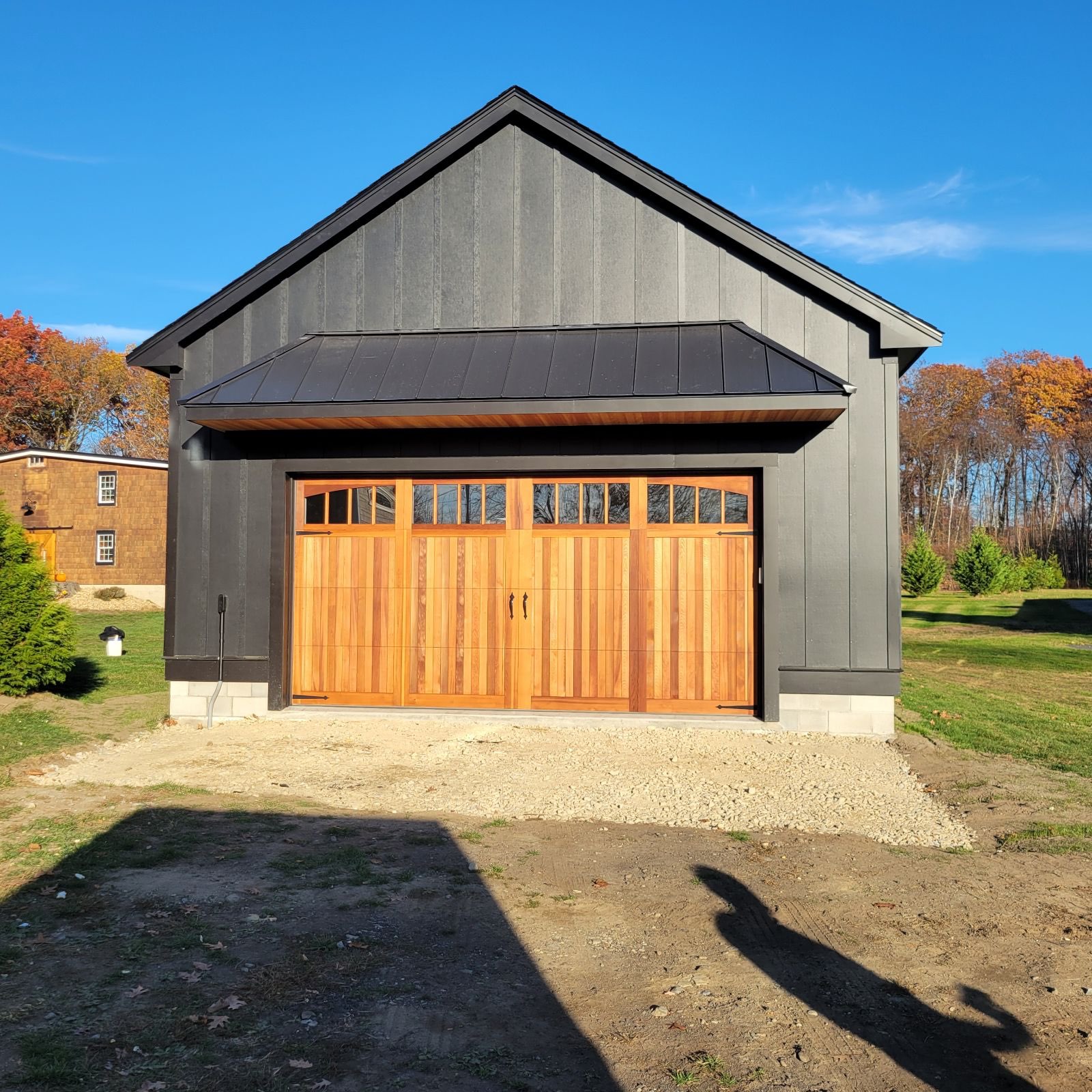 Completed garage door project 4