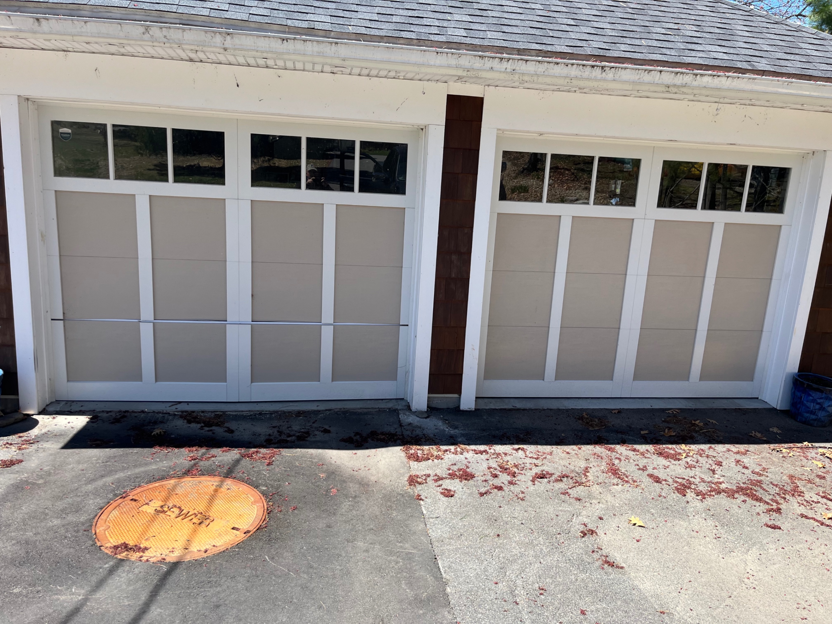 Completed garage door project 23