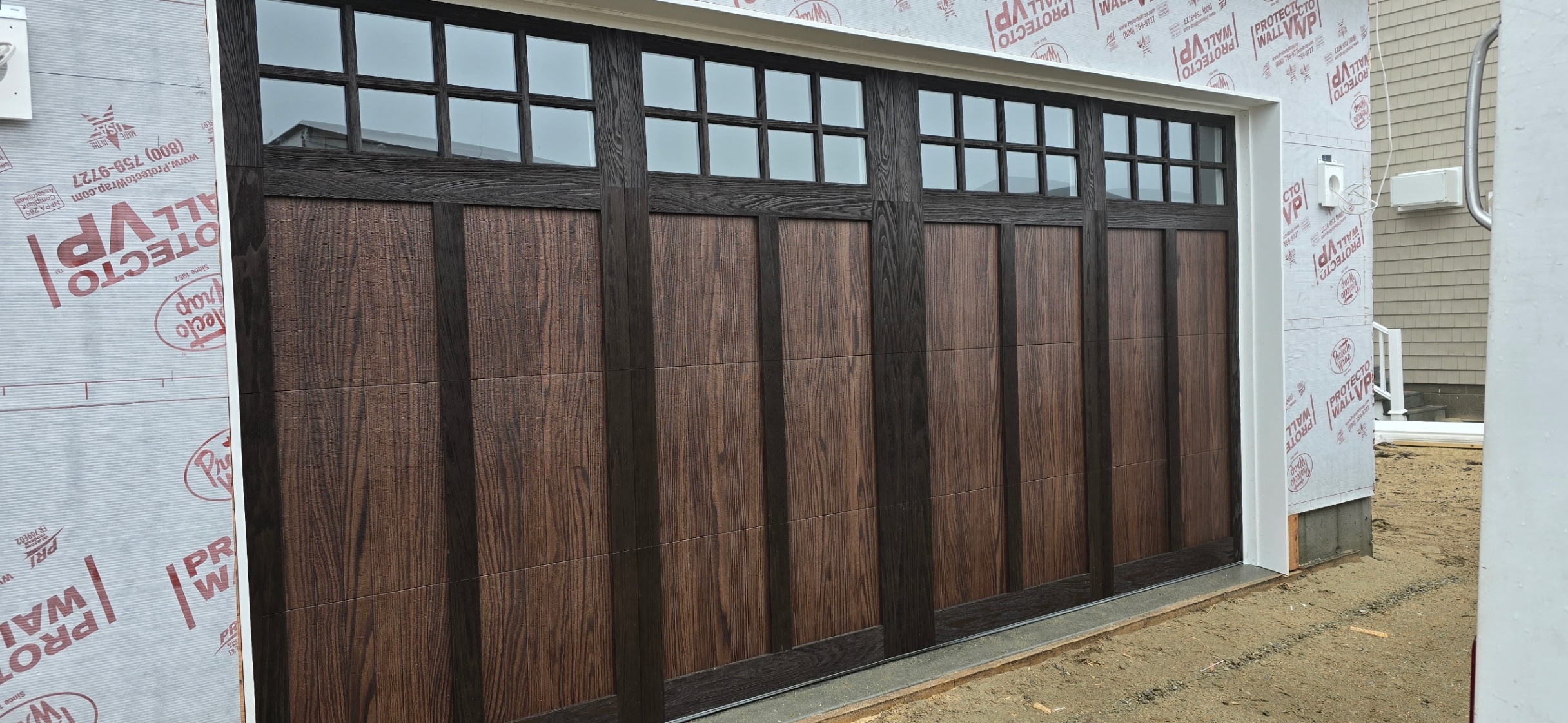 Completed garage door project 26