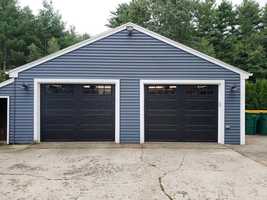 Completed garage door project 5