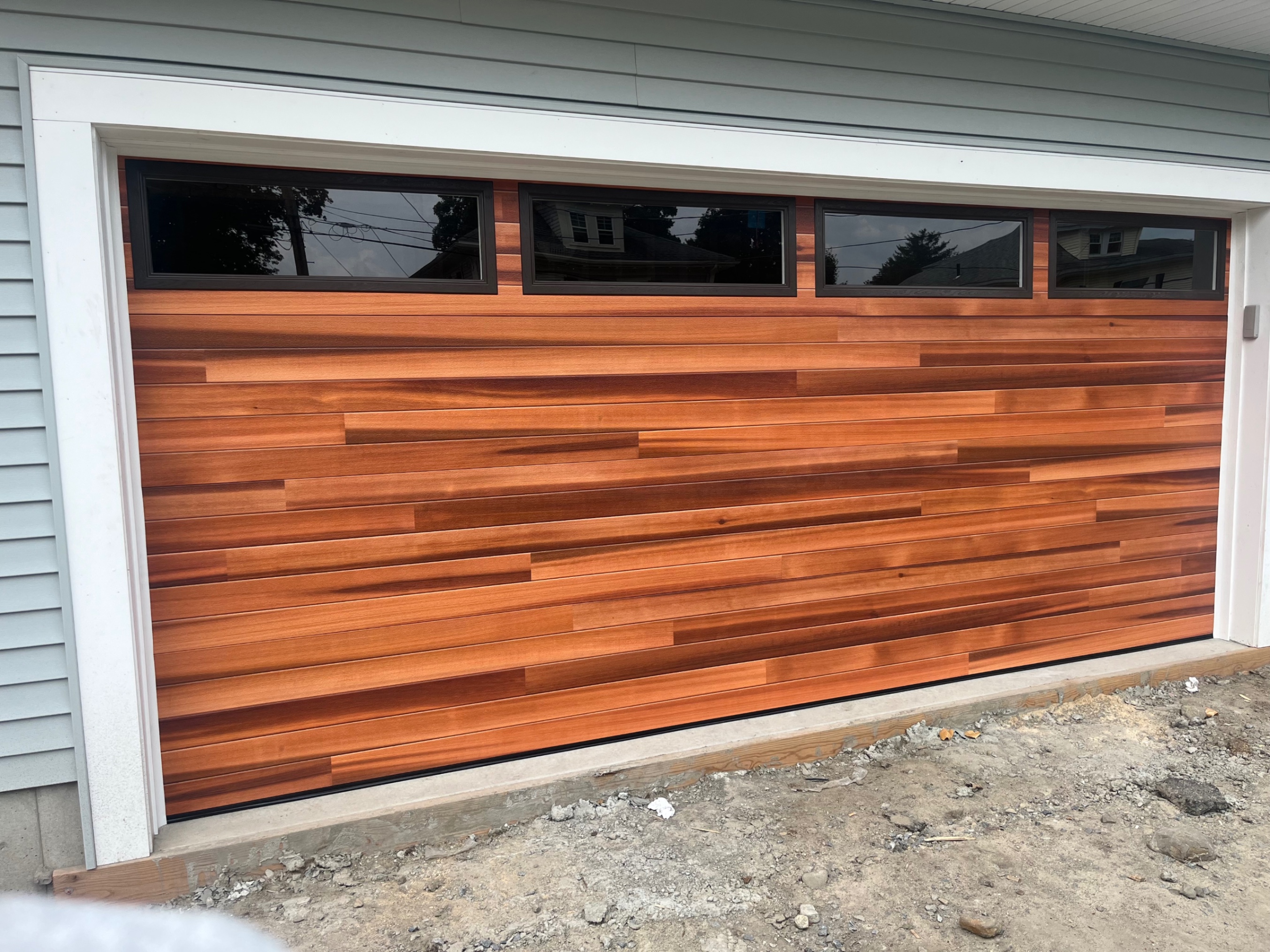 Completed garage door project 25
