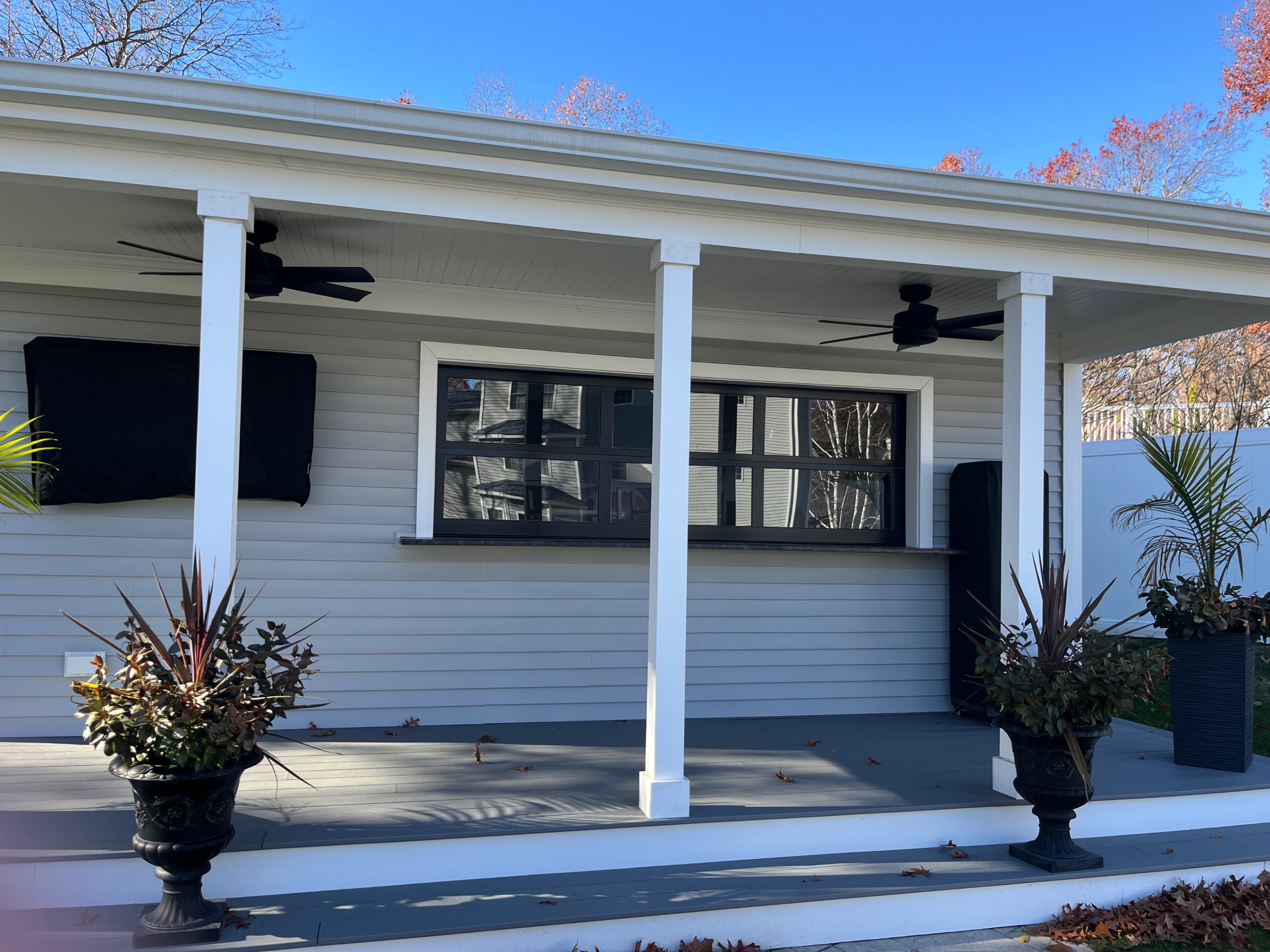Completed garage door project 17