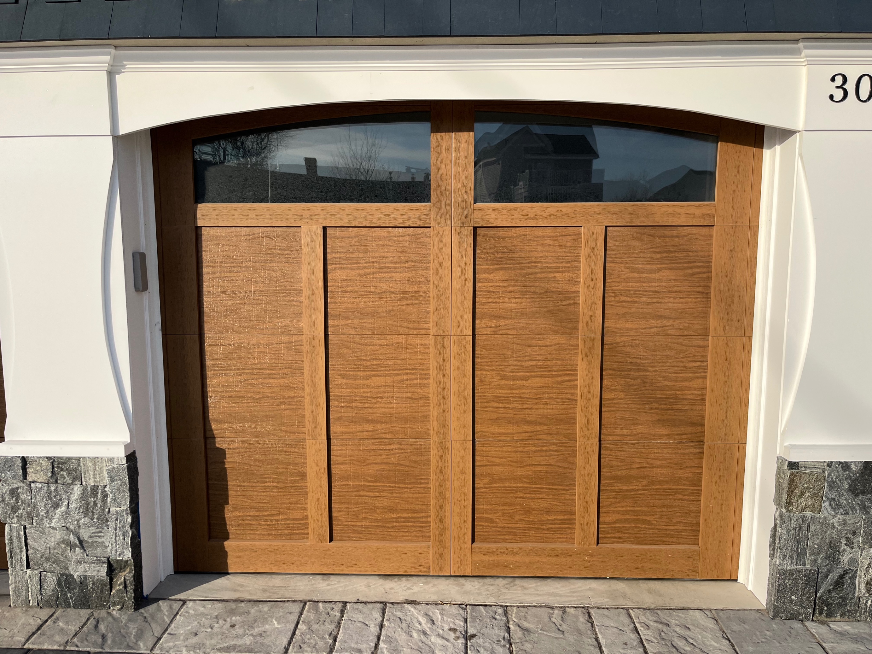 Completed garage door project 22