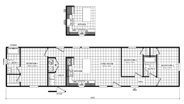 Desert Sky 16663A floor plan