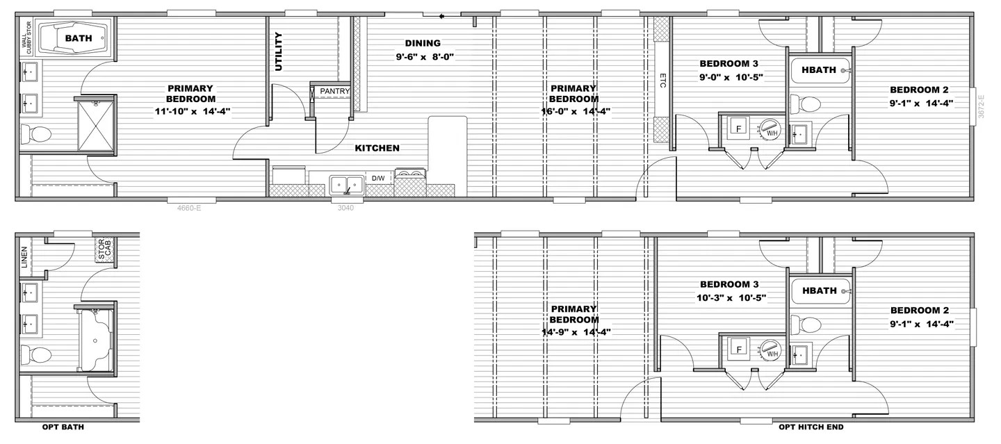 Desert Sky 16763A floor plan