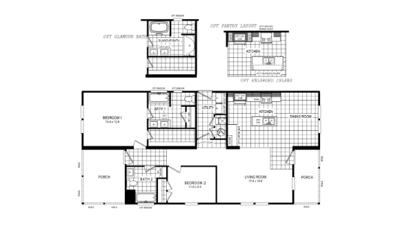 Desert Sky 28552P floor plan