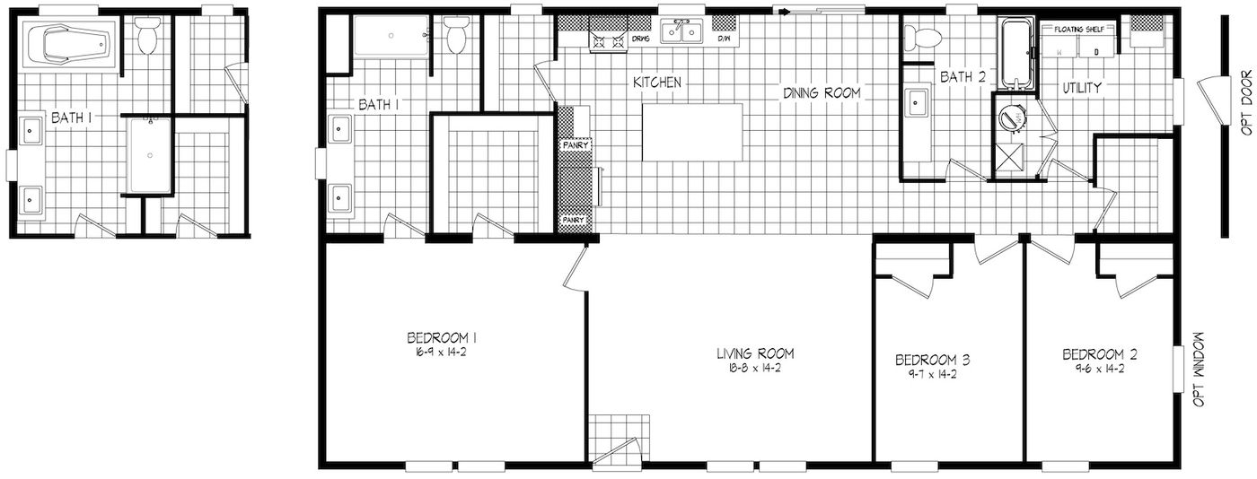 Acadia floor plan