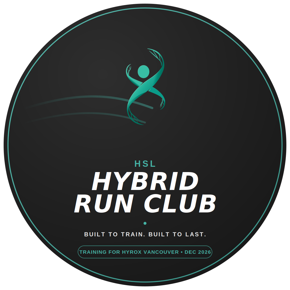 HSL Hybrid Run Club Logo