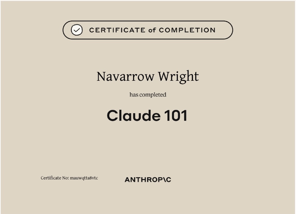 Certificate 4