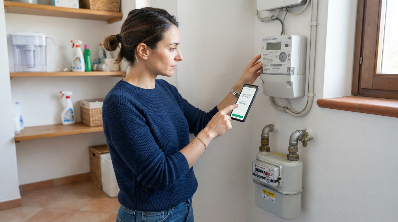 Lettura del Contatore Gas e Luce: Comunicala al Tuo Gestore (oppure lo Facciamo Noi Gratis)
