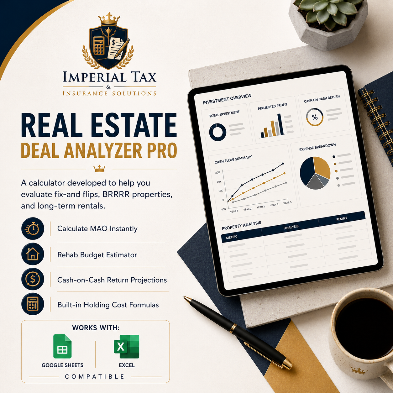 Real Estate Deal Analyzer Pro