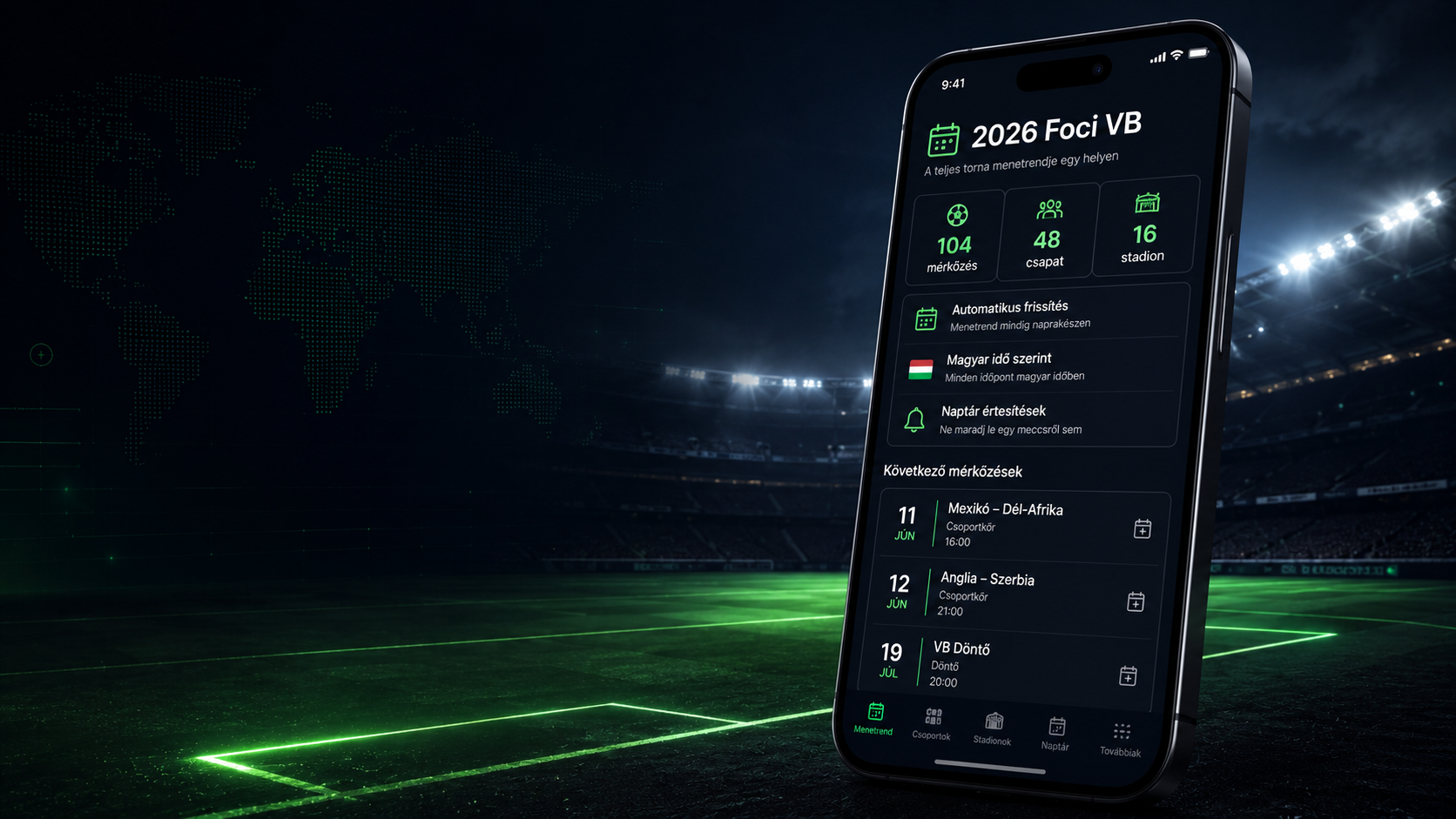 2026 Foci VB naptár letöltés magyar idő szerint