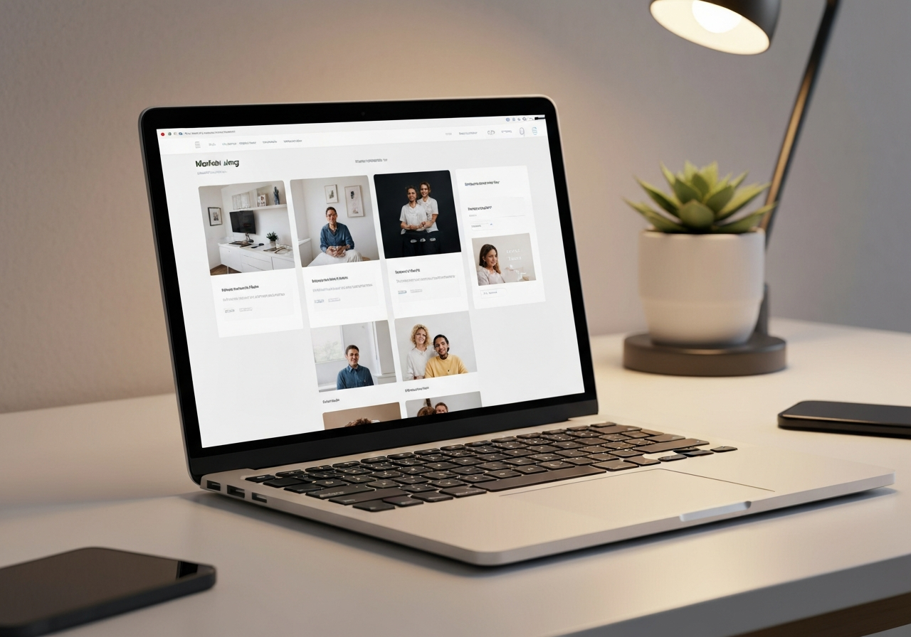 Website Design Mockup