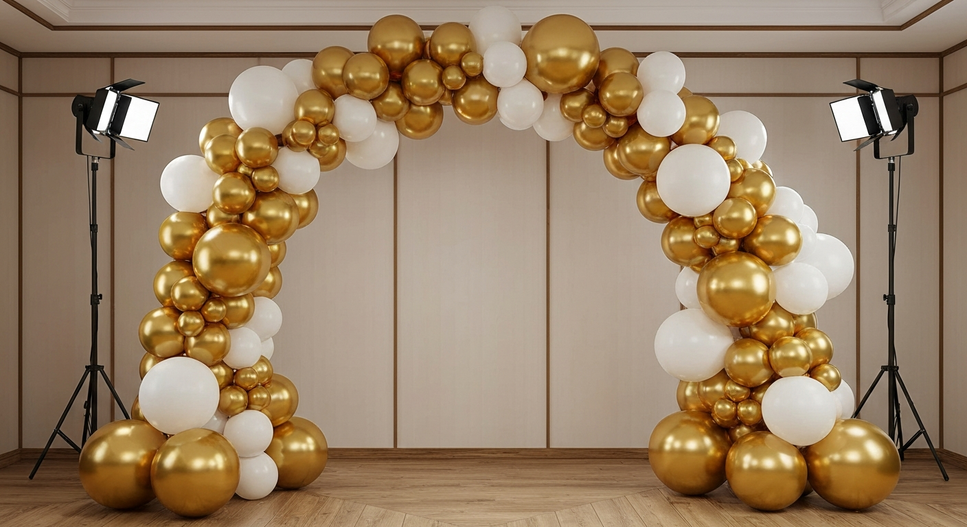 Classic Gold & White
