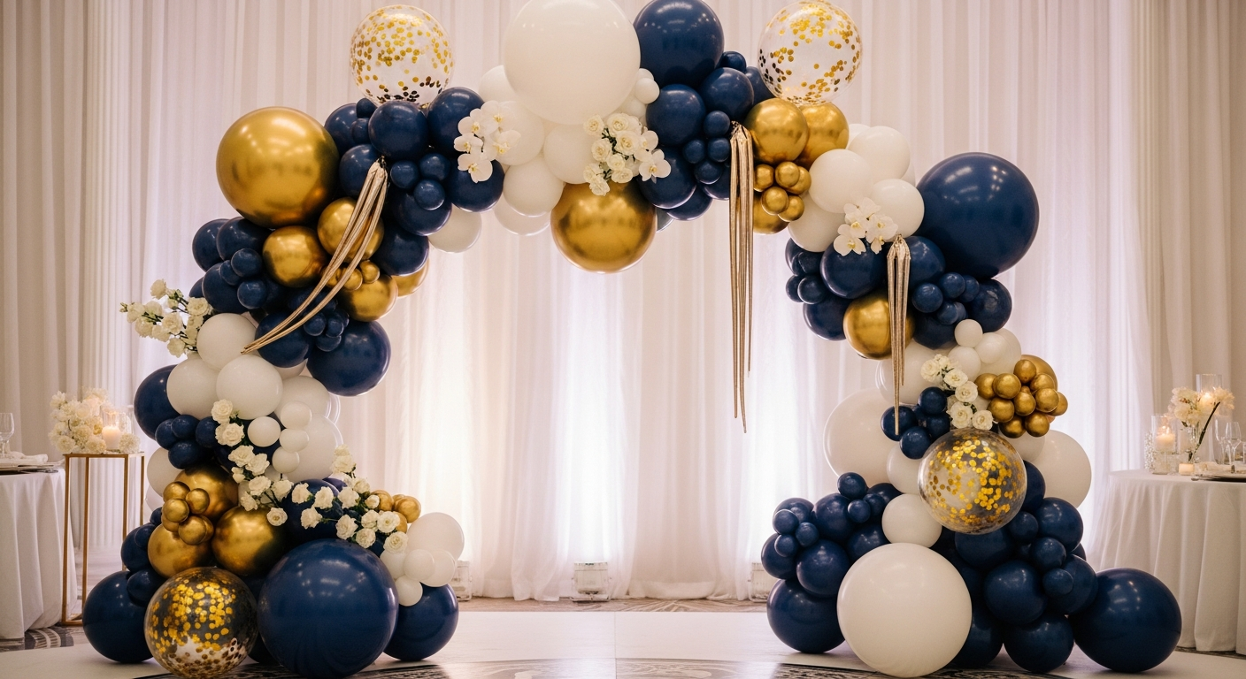 Luxury Balloon Arch Setup