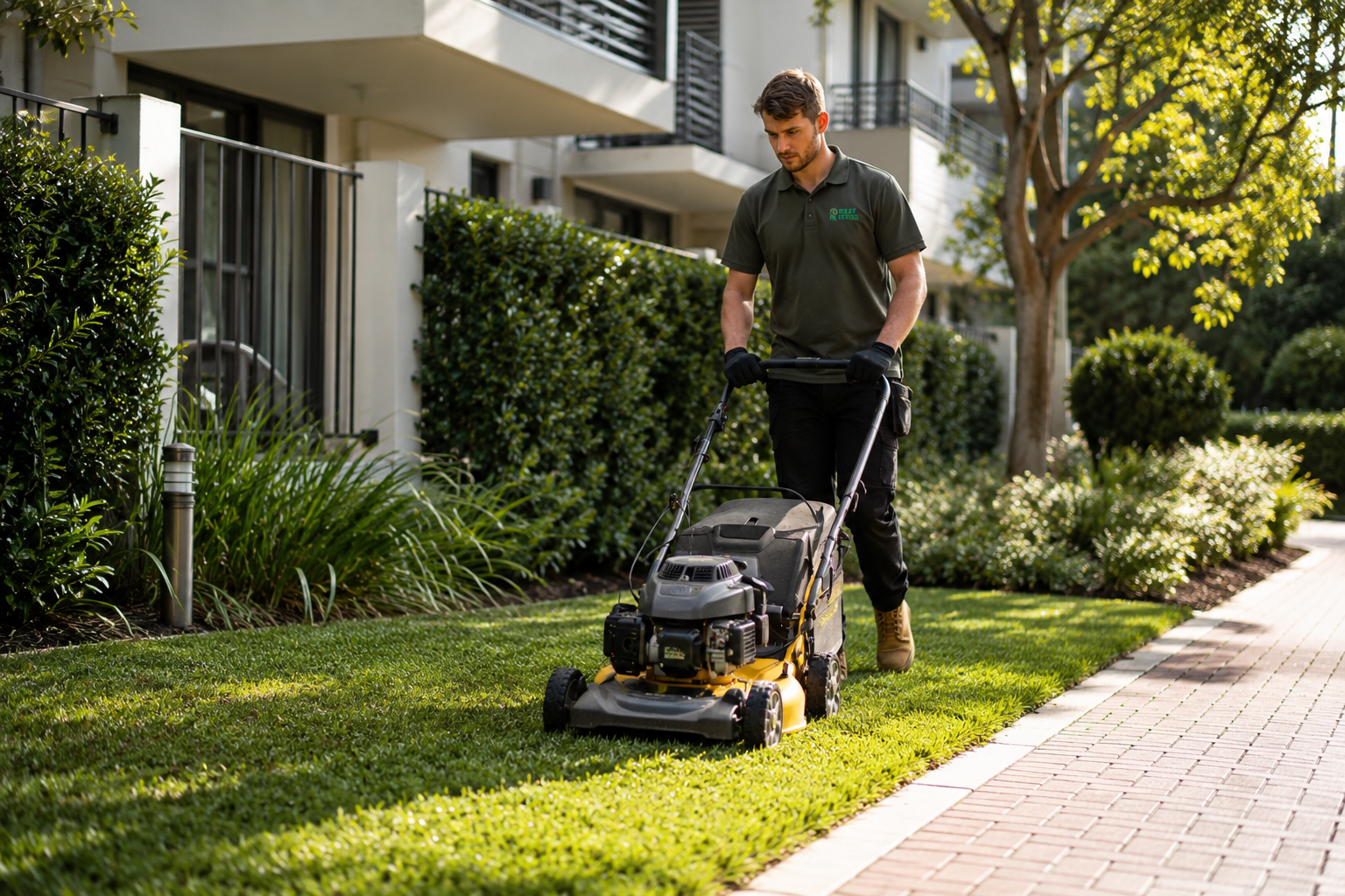 Lawn Mowing & Edge Trimming