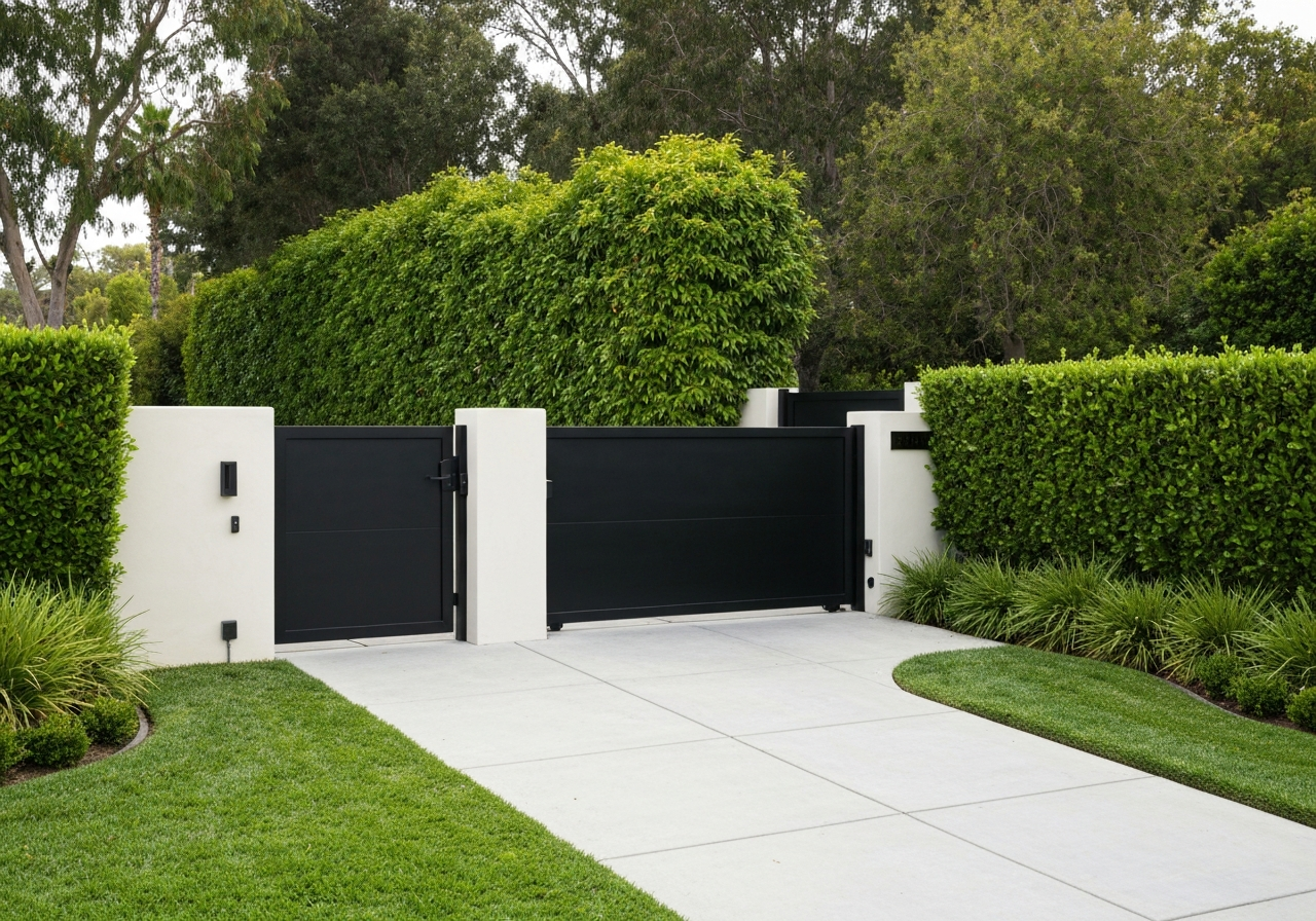 Fence and Gate Project in Silver Lake, CA