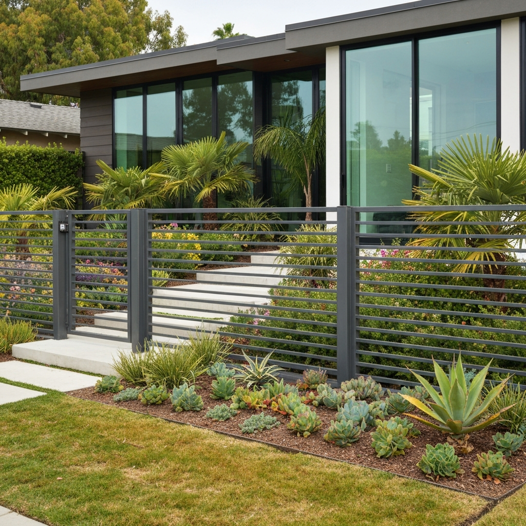 Fence and Gate Project in Los Feliz, CA