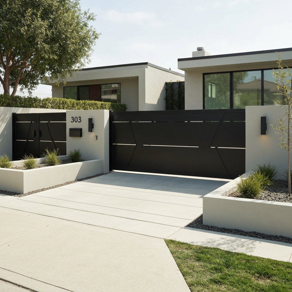 Fence and Gate Project in Hidden Hills, CA