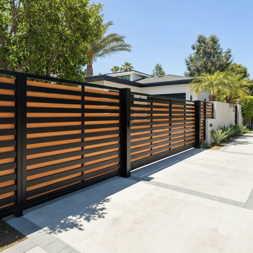 Fence and Gate Project in Studio City, CA