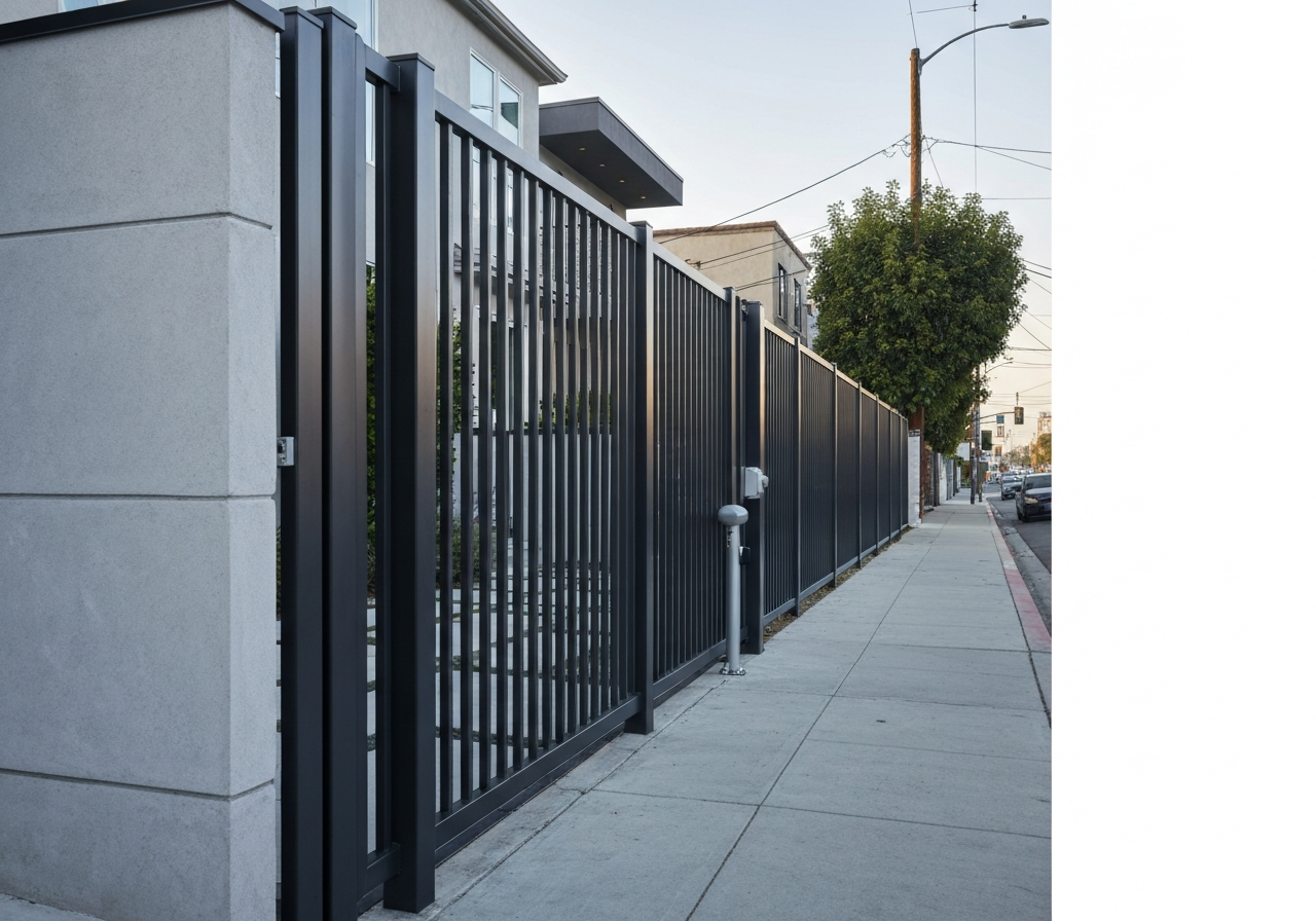 Fence and Gate Project in Manhattan Beach, CA