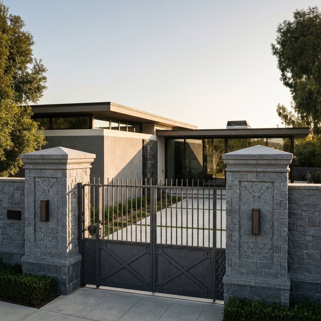 Fence and Gate Project in Woodland Hills, CA