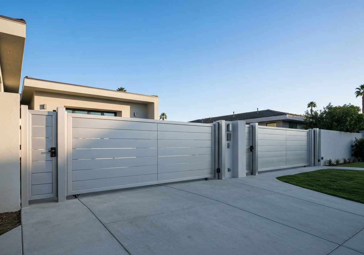 Fence and Gate Project in Bel Air, CA