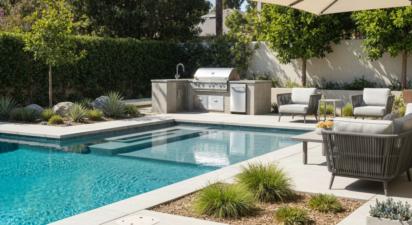 Los Angeles Backyard Oasis After