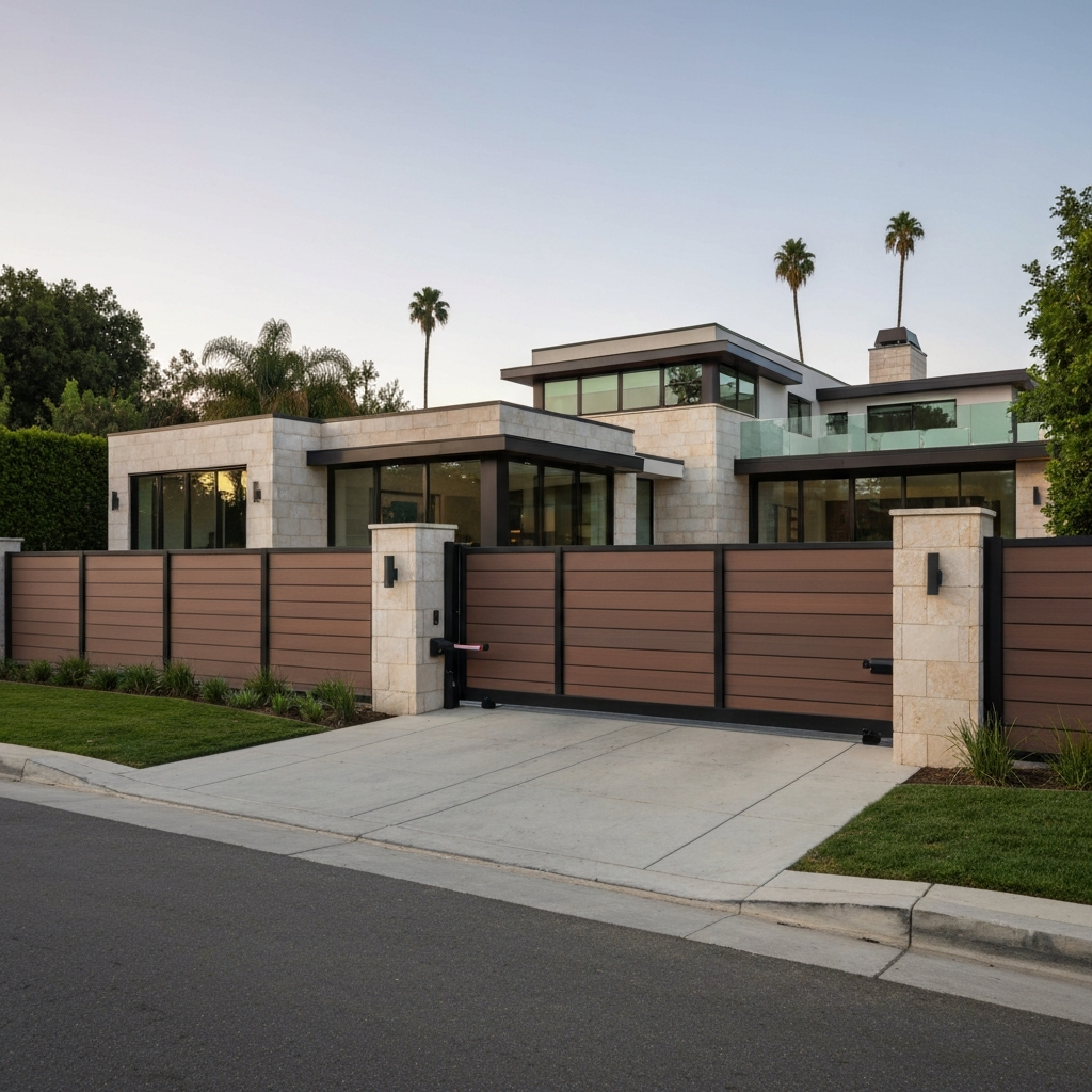 Fence and Gate Project in Malibu, CA