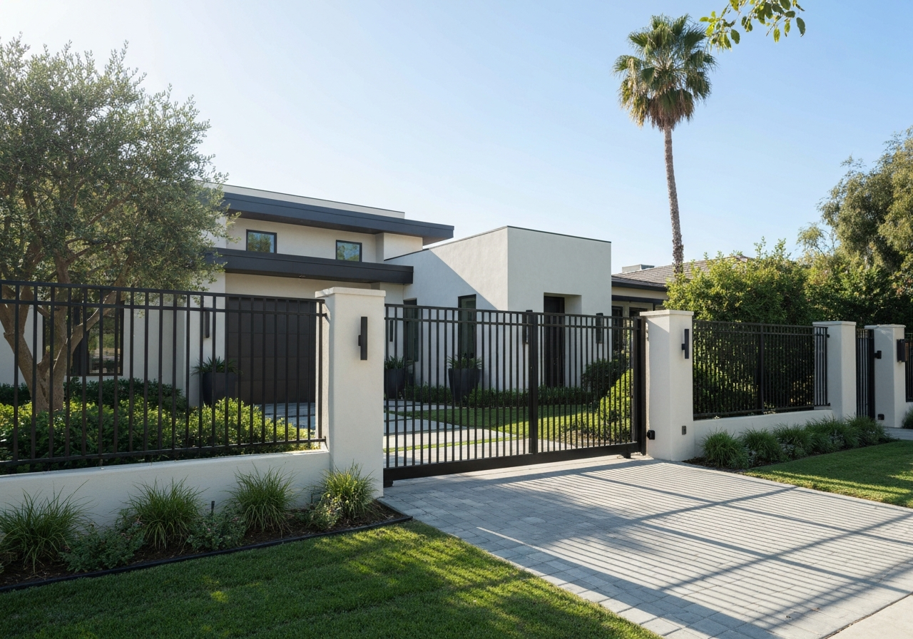 Fence and Gate Project in Sherman Oaks, CA