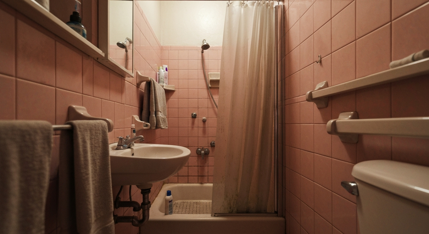 Luxury LA Bathroom Before