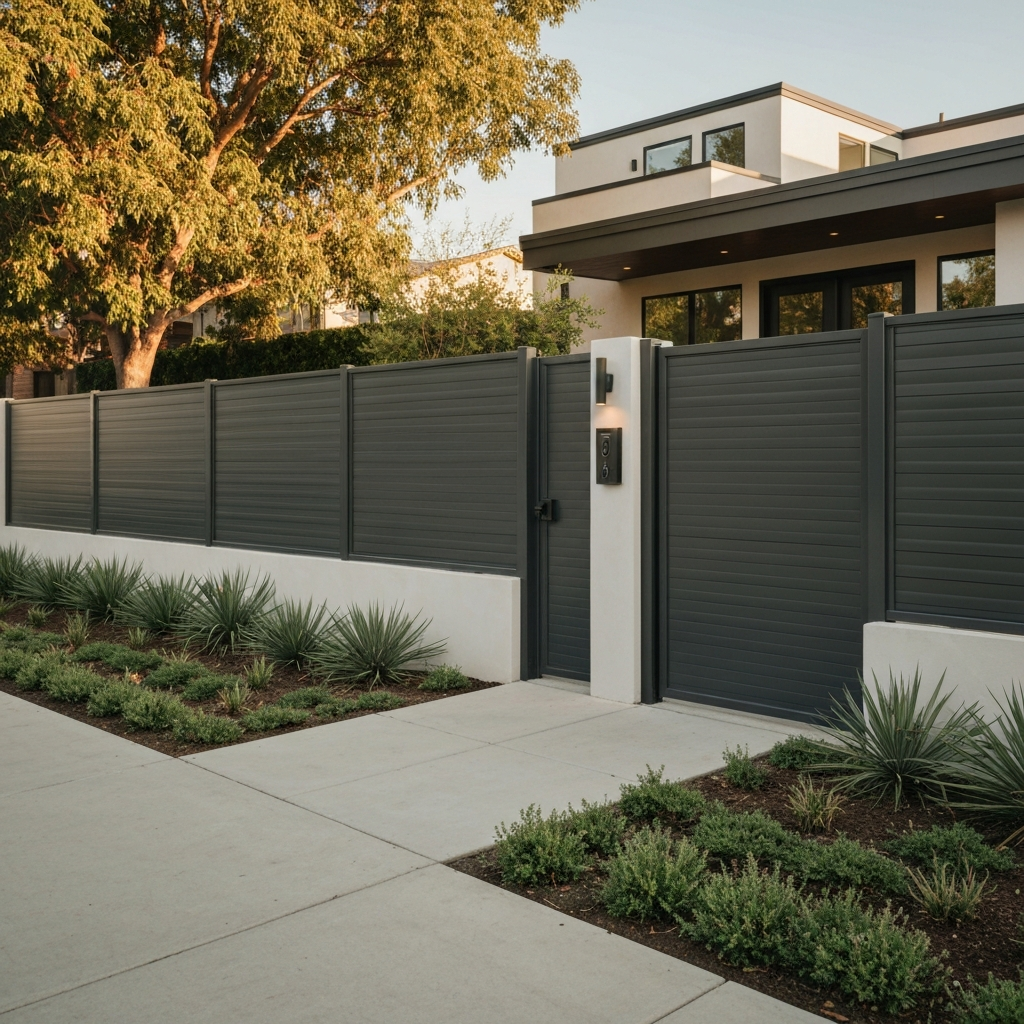 Fence and Gate Project in Sherman Oaks, CA