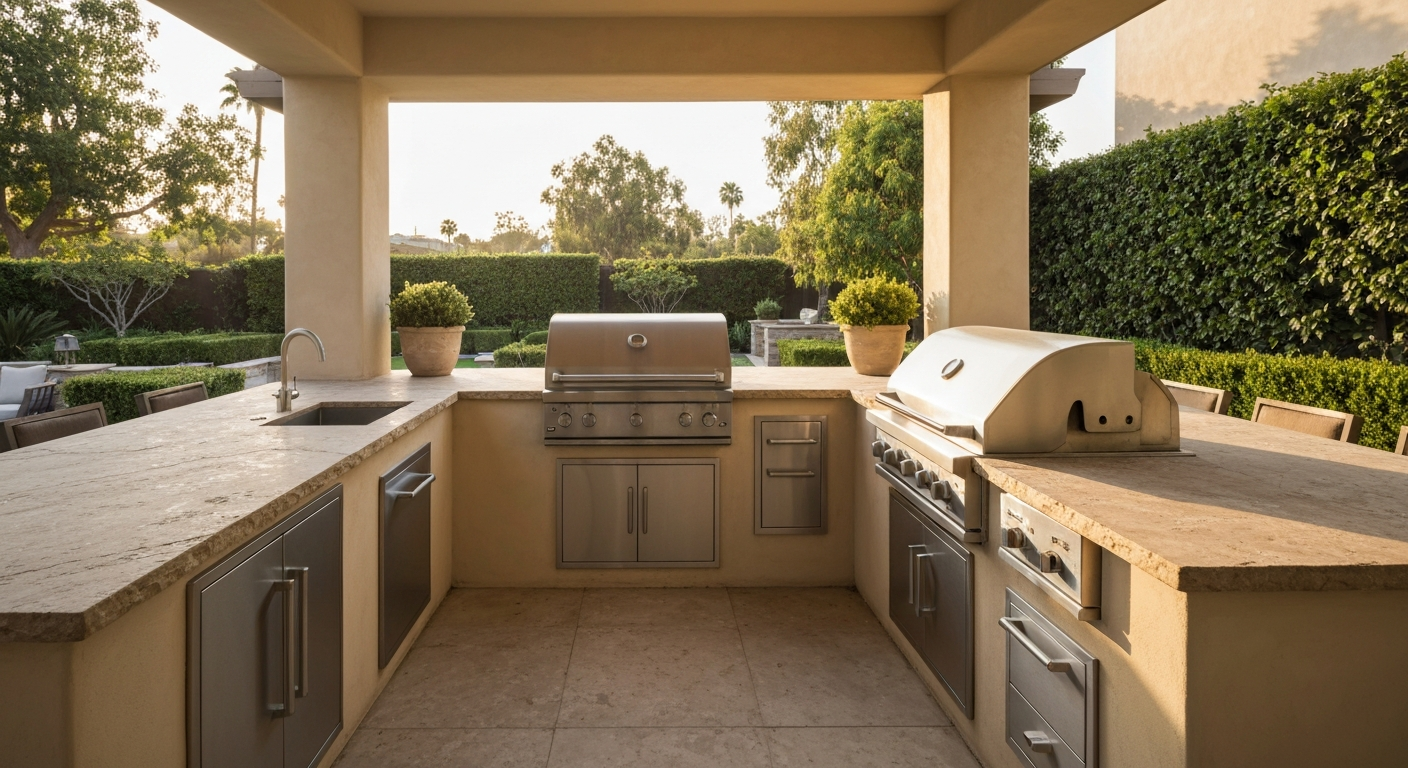 Choosing the Right Materials for Your Outdoor Kitchen