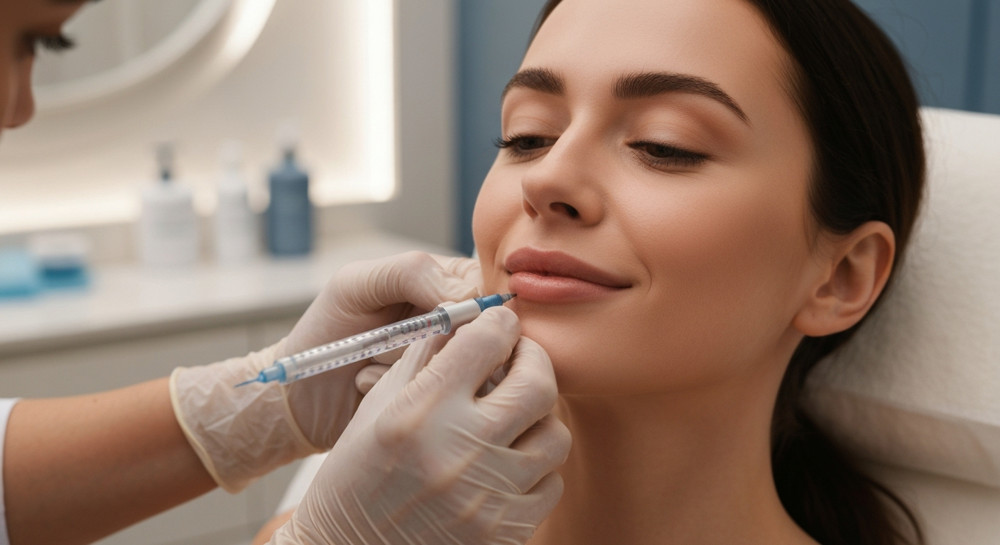 Botox and dermal filler treatment