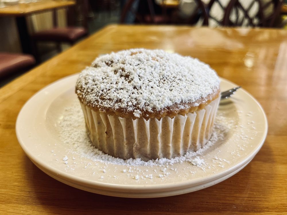 Fresh homemade muffin from Harriette's On The Go
