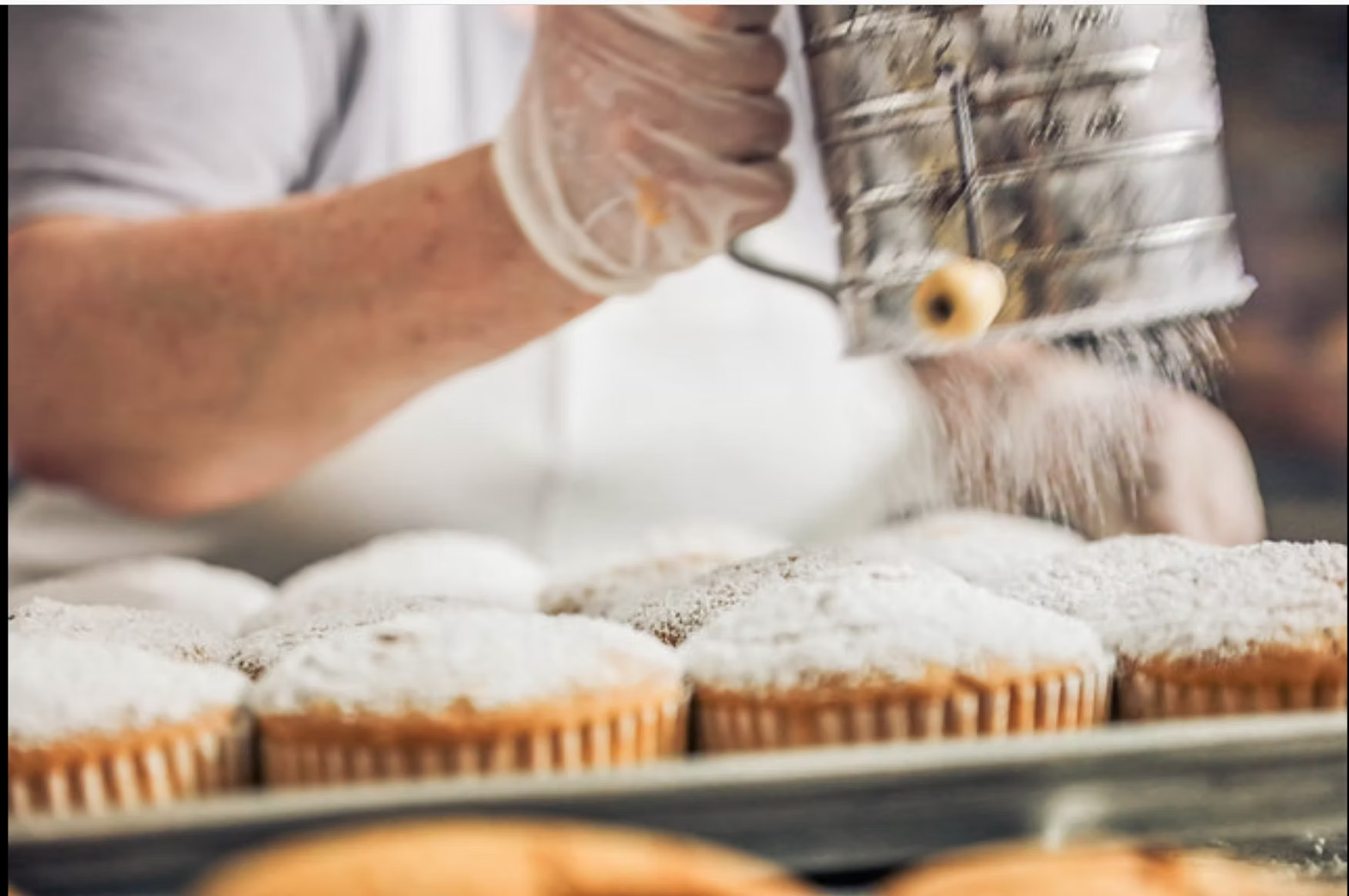 Fresh homemade muffin from Harriette's On The Go in Key Largo