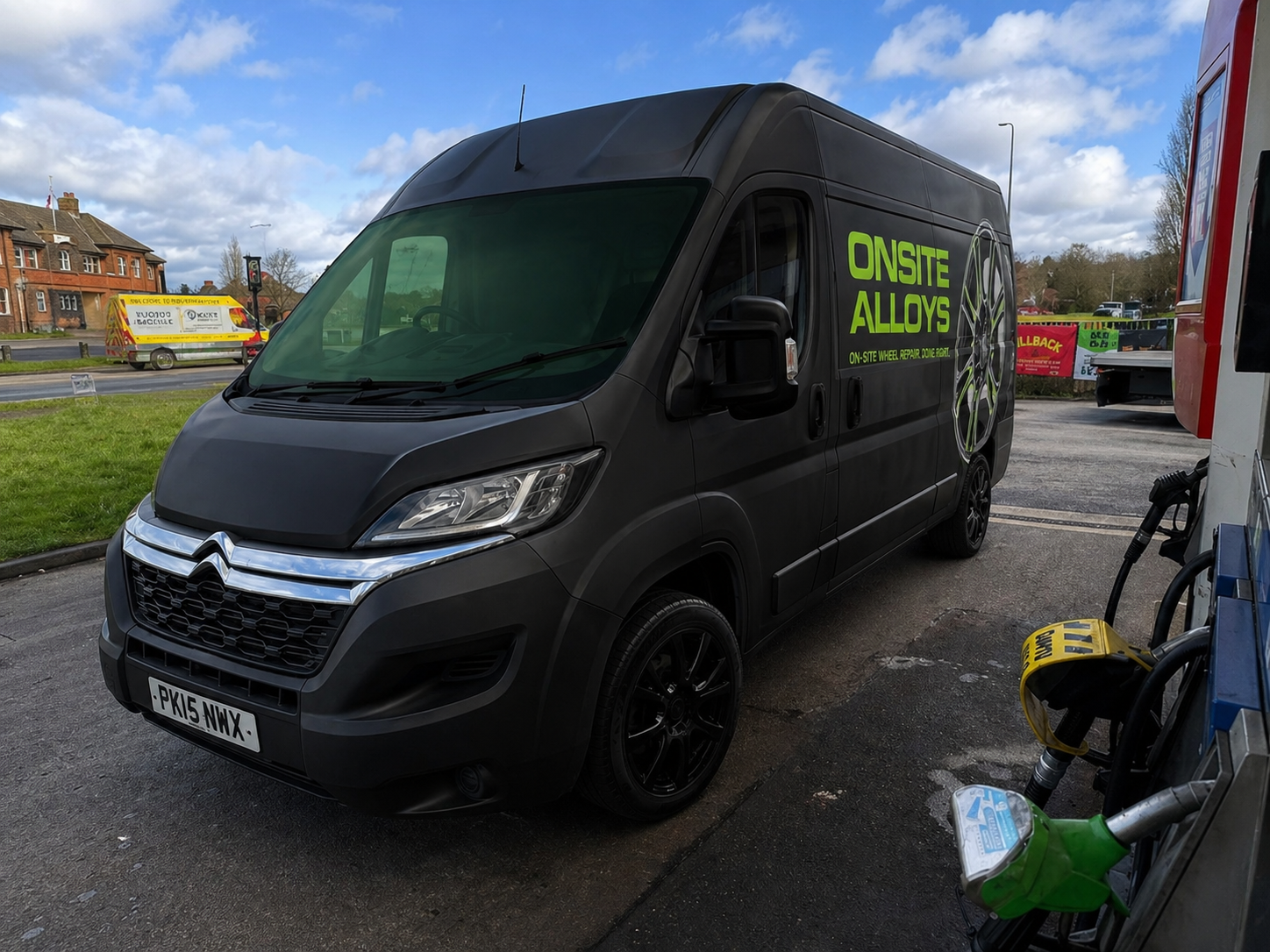 On-Site Alloys Mobile Van
