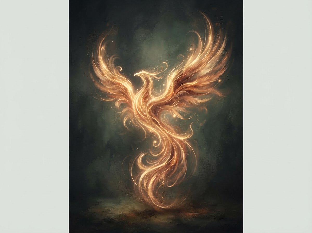 Light symbolizing transformation and resilience