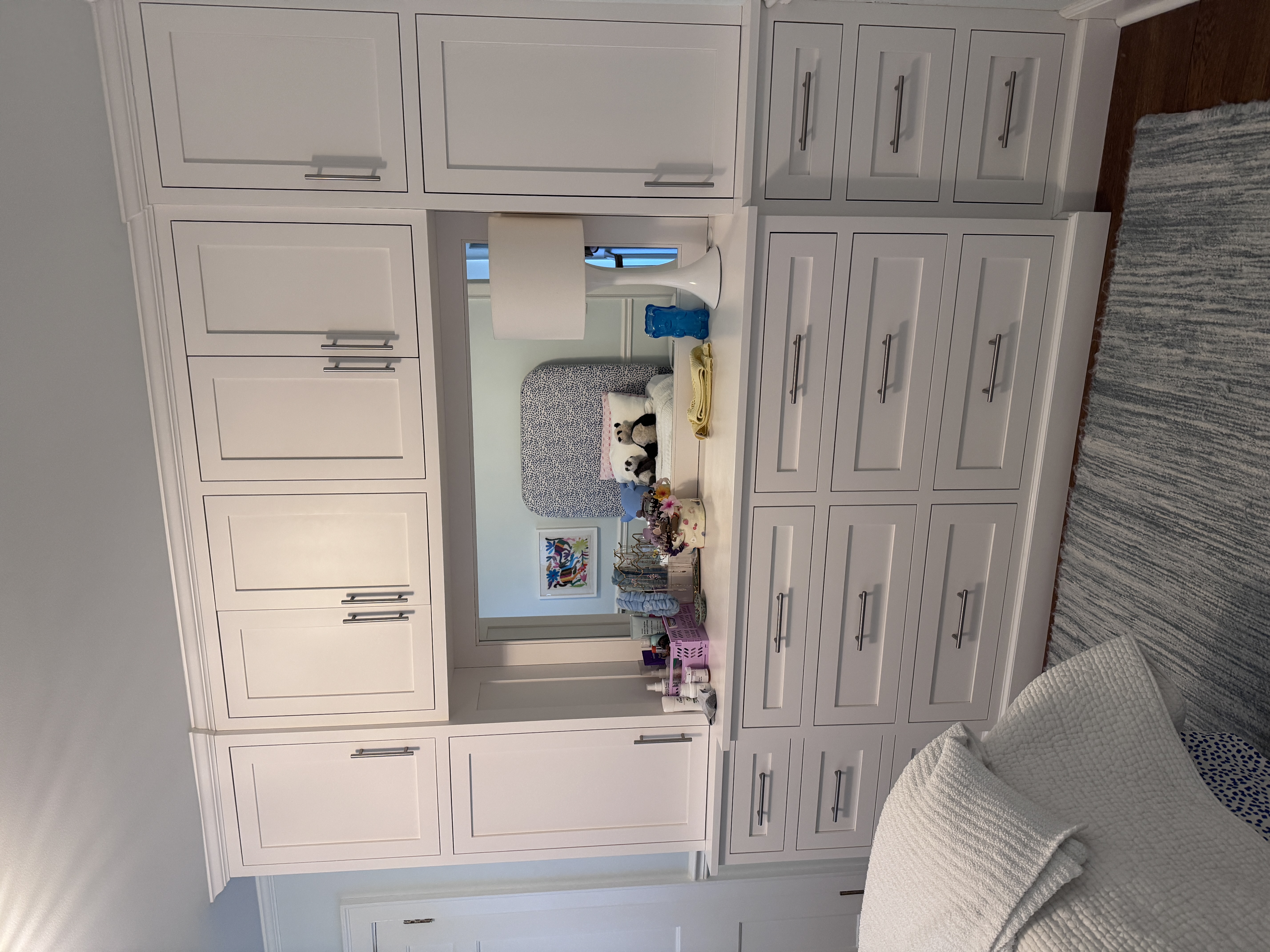 Built-in bedroom wardrobe by Custom Furniture and Design, Bantam CT