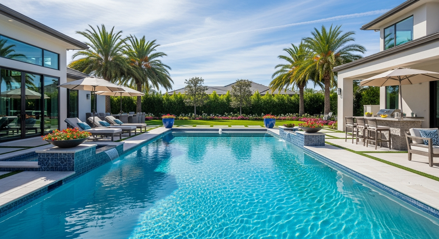 Bright Luxury Pool