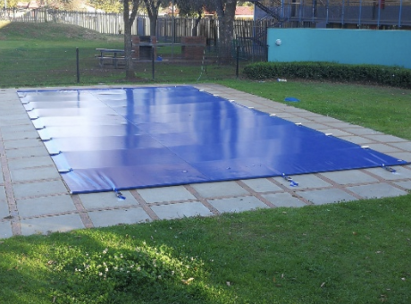 Solid Safety Cover Blue