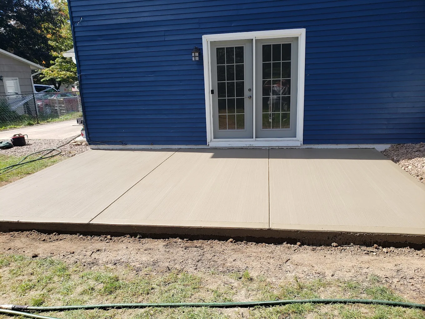 Concrete Patio Steps