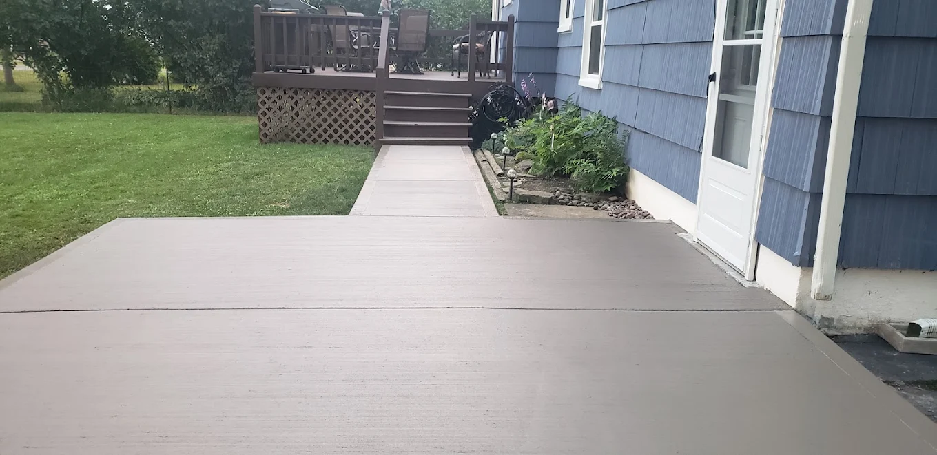 Custom Backyard Concrete
