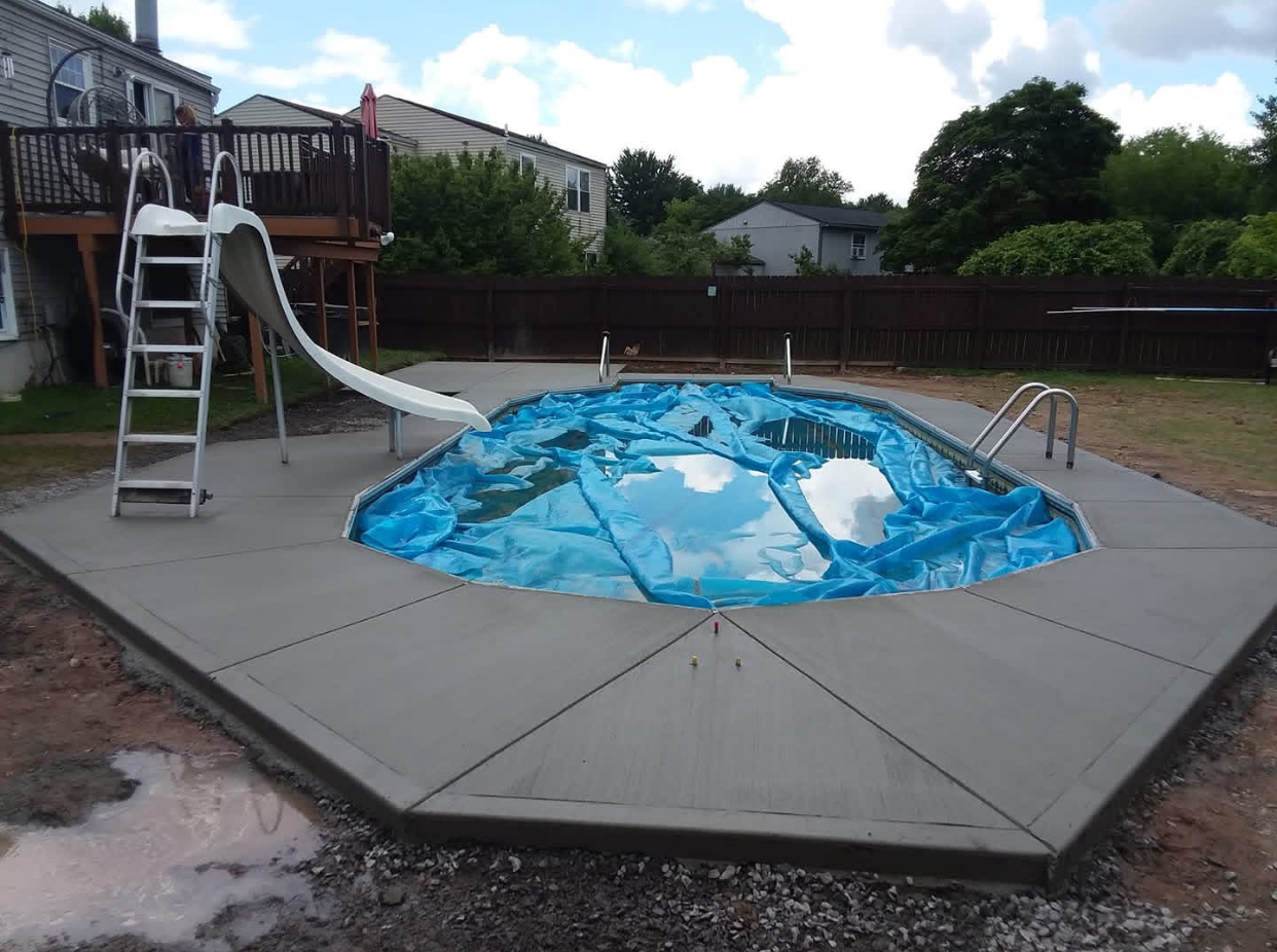 Custom Pool Deck