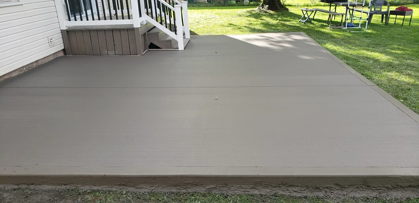 Finished Concrete Surface