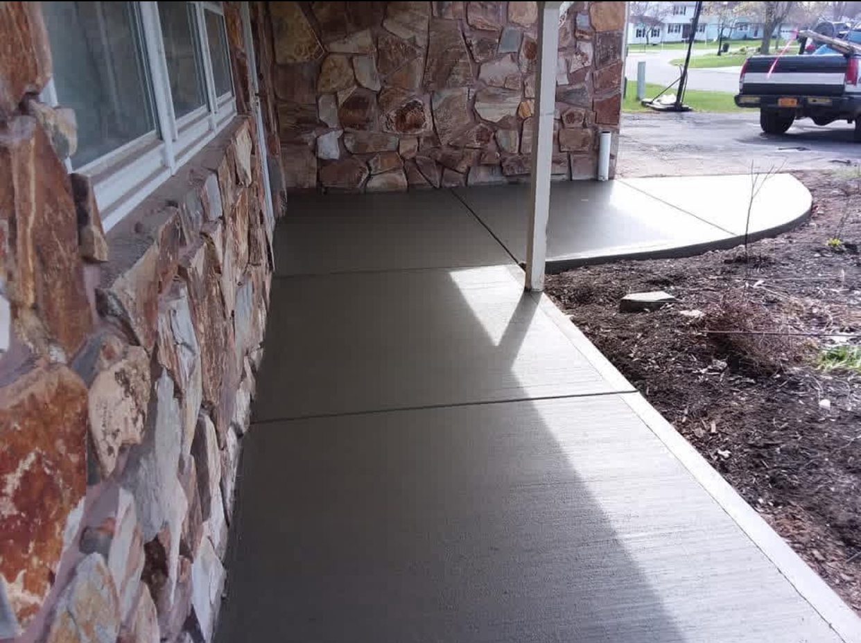 Concrete Porch & Walkway